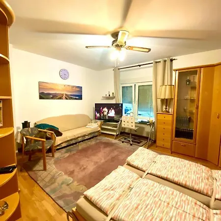 Gemuetliches Vollausgestattetes Appartement In Messenaehe Lejlighed